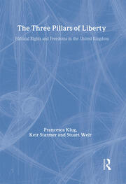 The Three Pillars of Liberty: Political Rights and Freedoms in the United Kingdom book cover