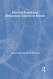 Political Power and Democratic Control in Britain book cover