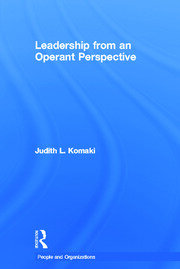 Leadership from an Operant Perspective book cover