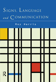 Signs, Language and Communication book cover