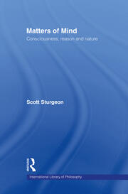 Matters of Mind: Consciousness, Reason and Nature book cover