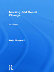Nursing and Social Change book cover