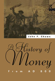 A History of Money: From AD 800 book cover
