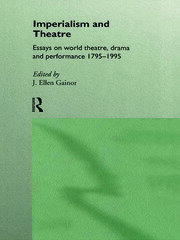 Imperialism and Theatre book cover