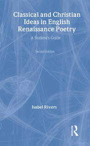 Classical and Christian Ideas in English Renaissance Poetry book cover
