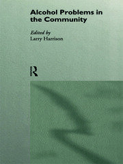Alcohol Problems in the Community book cover