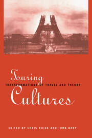 Touring Cultures: Transformations of Travel and Theory book cover
