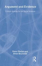 Argument and Evidence: Critical Analysis for the Social Sciences book cover