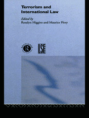 Terrorism and International Law book cover