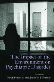 The Impact of the Environment on Psychiatric Disorder book cover