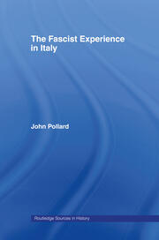 The Fascist Experience in Italy book cover