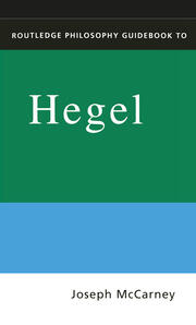 Routledge Philosophy Guidebook to Hegel on History book cover