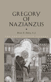 Gregory of Nazianzus book cover