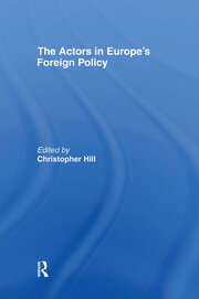 The Actors in Europe's Foreign Policy book cover