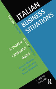 Italian Business Situations: A Spoken Language Guide book cover