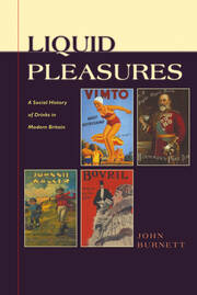 Liquid Pleasures: A Social History of Drinks in Modern Britain book cover