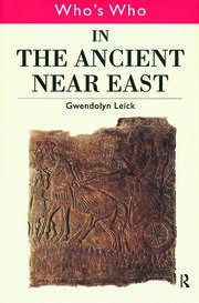 Who's Who in the Ancient Near East book cover