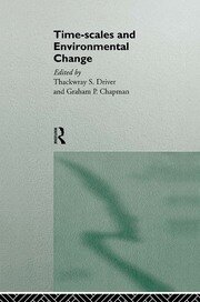 Timescales and Environmental Change book cover