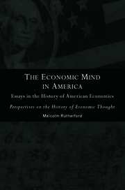 The Economic Mind in America: Essays in the History of American Economics book cover
