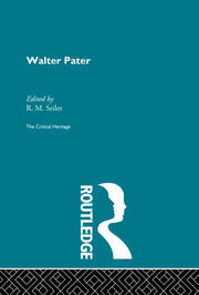 Walter Pater: The Critical Heritage book cover