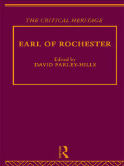 Earl of Rochester: The Critical Heritage book cover