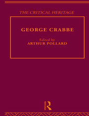 George Crabbe: The Critical Heritage book cover