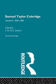Samuel Taylor Coleridge: The Critical Heritage Volume 2 1834-1900 book cover