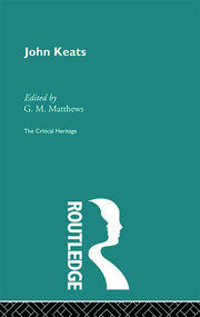 John Keats: The Critical Heritage book cover