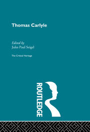 Thomas Carlyle: The Critical Heritage book cover