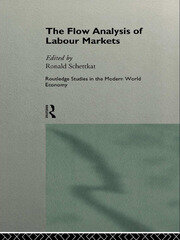 The Flow Analysis of Labour Markets book cover