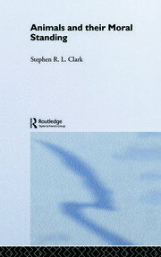 Animals and Their Moral Standing book cover