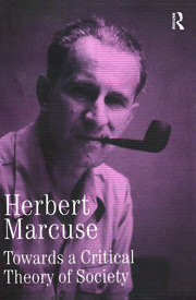Towards a Critical Theory of Society: Collected Papers of Herbert Marcuse, Volume 2 book cover
