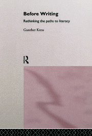 Before Writing: Rethinking the Paths to Literacy book cover