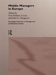 Middle Managers In Europe book cover