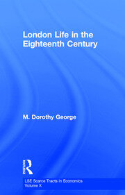 London Life 18th Century   Lse book cover