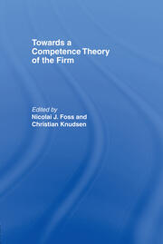 Towards a Competence Theory of the Firm book cover