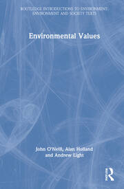 Environmental Values book cover