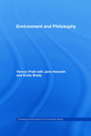 Environment and Philosophy book cover