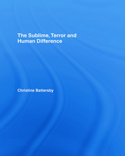 The Sublime, Terror and Human Difference book cover