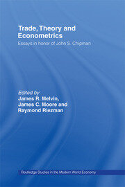 Trade, Theory and Econometrics book cover