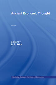 Ancient Economic Thought book cover