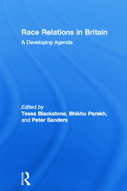 Race Relations in Britain: A Developing Agenda book cover