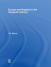 Europe and England in the Sixteenth Century book cover