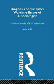 Diagnosis Of Our Time      V 3 book cover