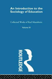 Intro Sociol Education     V 9 book cover