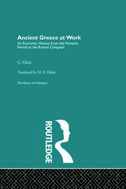 Ancient Greece at Work book cover