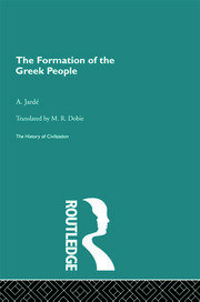 The Formation of the Greek People book cover