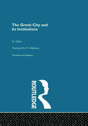 The Greek City and its Institutions book cover
