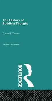 The History of Buddhist Thought book cover