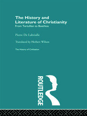 The History and Literature of Christianity book cover